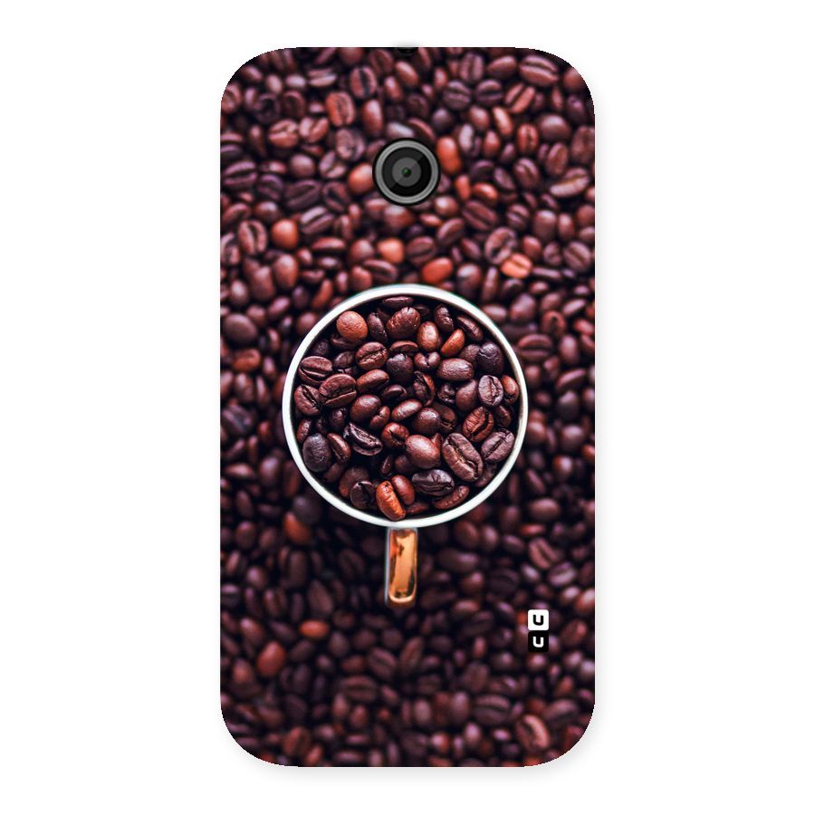 Focus Coffee Beans Back Case for Moto E