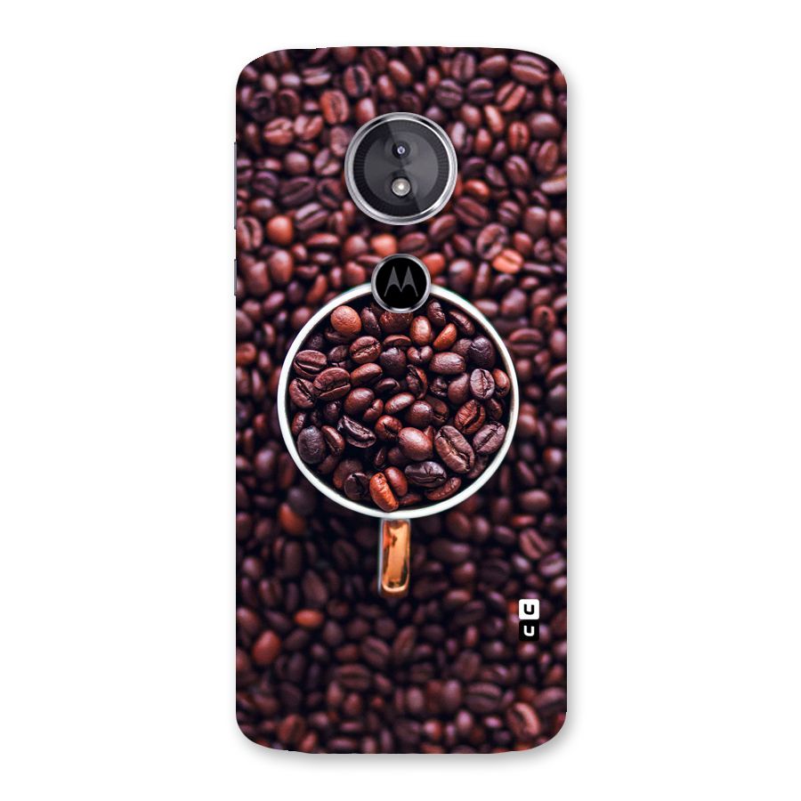 Focus Coffee Beans Back Case for Moto E5