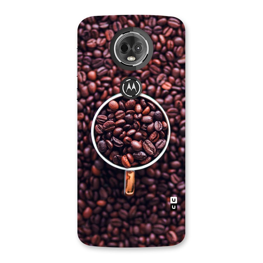 Focus Coffee Beans Back Case for Moto E5 Plus