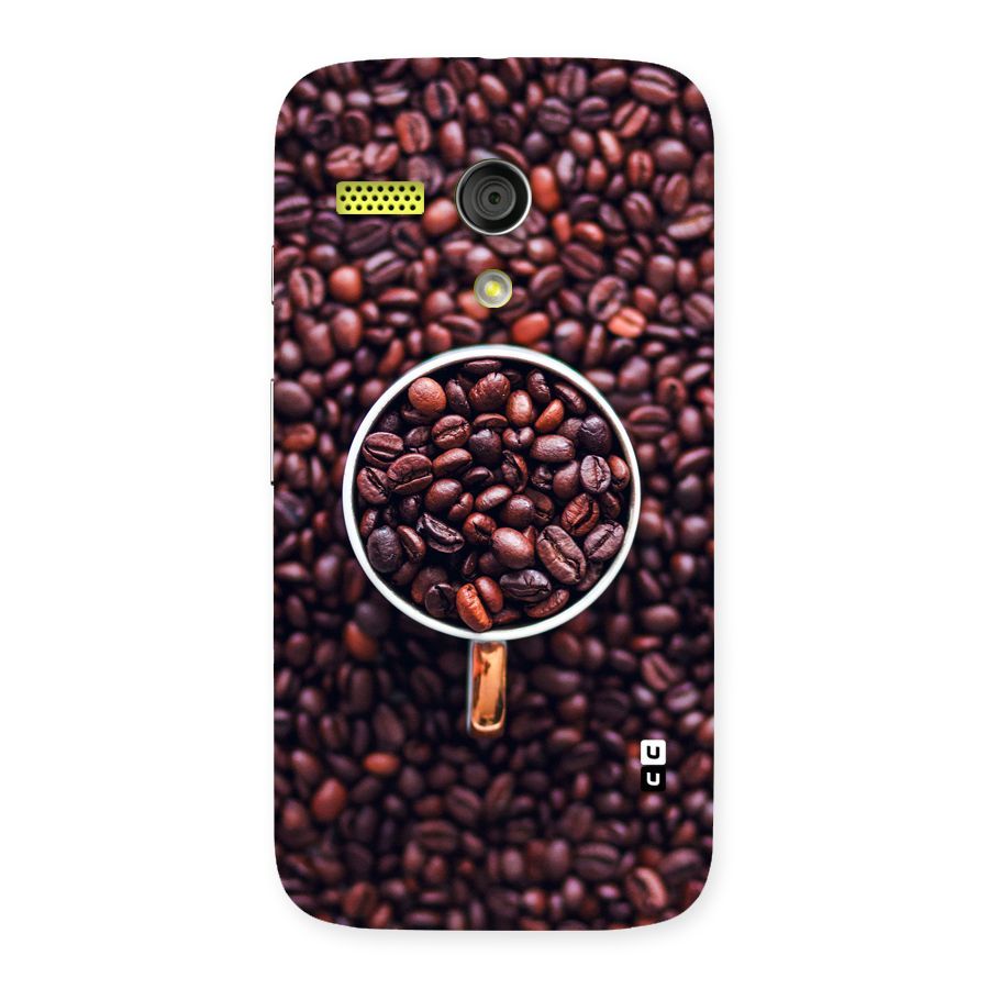 Focus Coffee Beans Back Case for Moto G