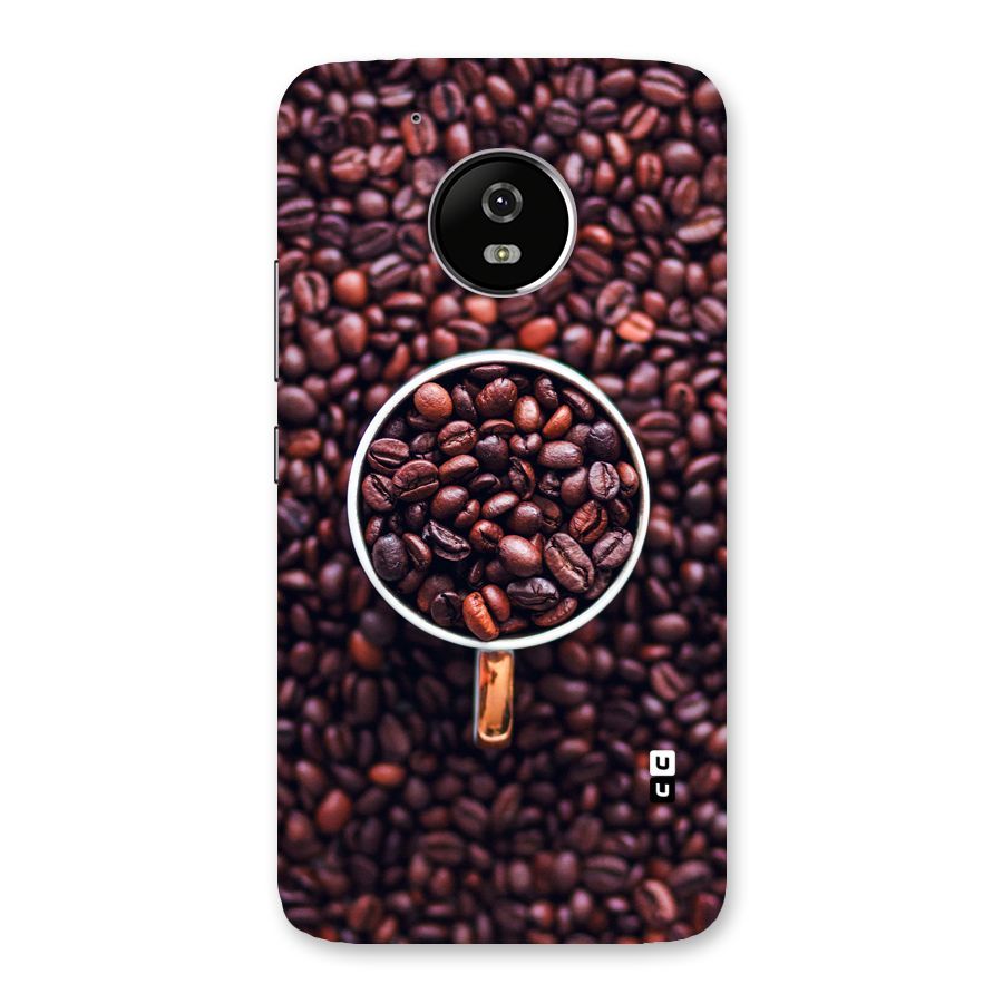 Focus Coffee Beans Back Case for Moto G5