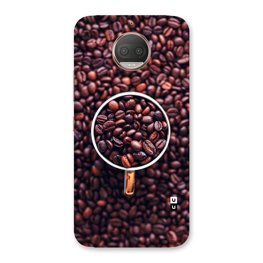 Focus Coffee Beans Back Case for Moto G5s Plus