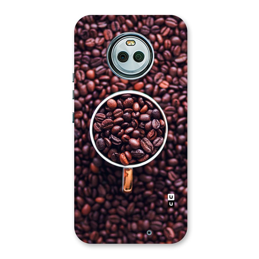 Focus Coffee Beans Back Case for Moto X4