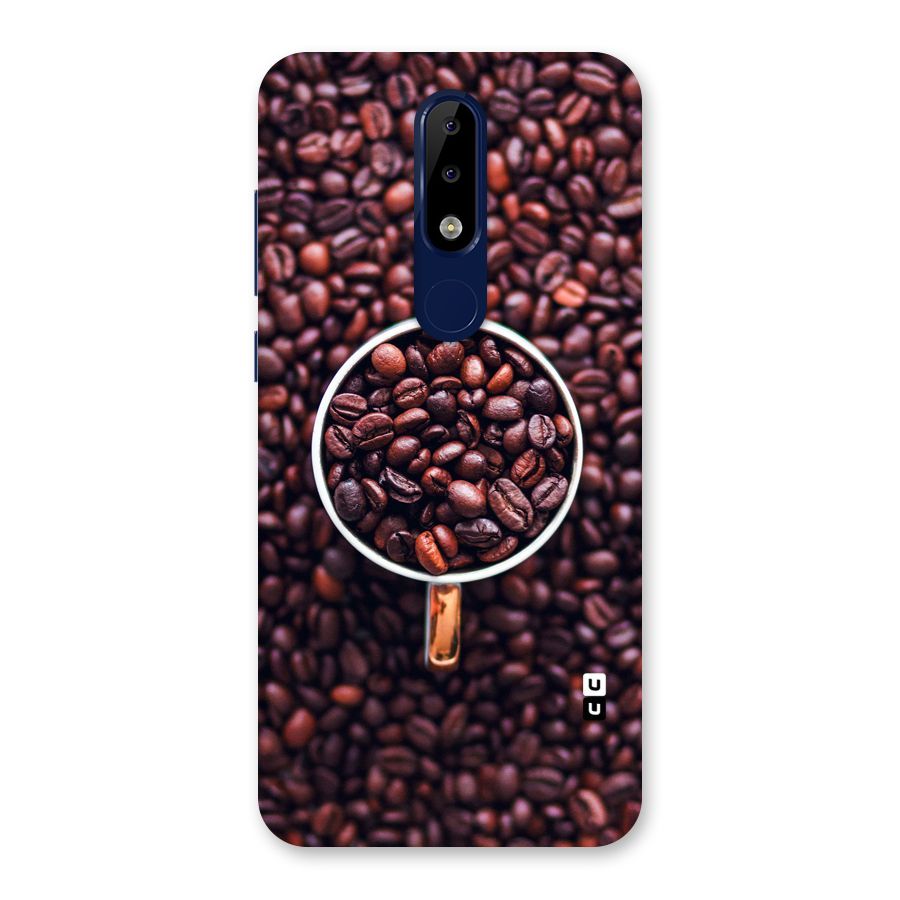 Focus Coffee Beans Back Case for Nokia 5.1 Plus