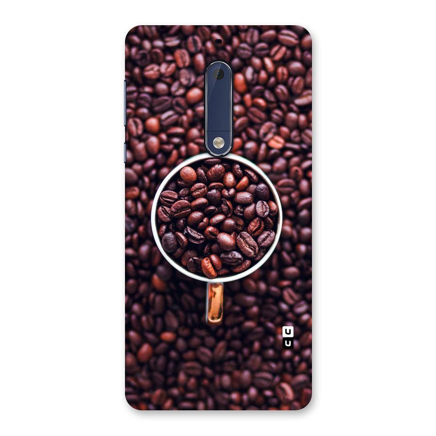 Focus Coffee Beans Back Case for Nokia 5