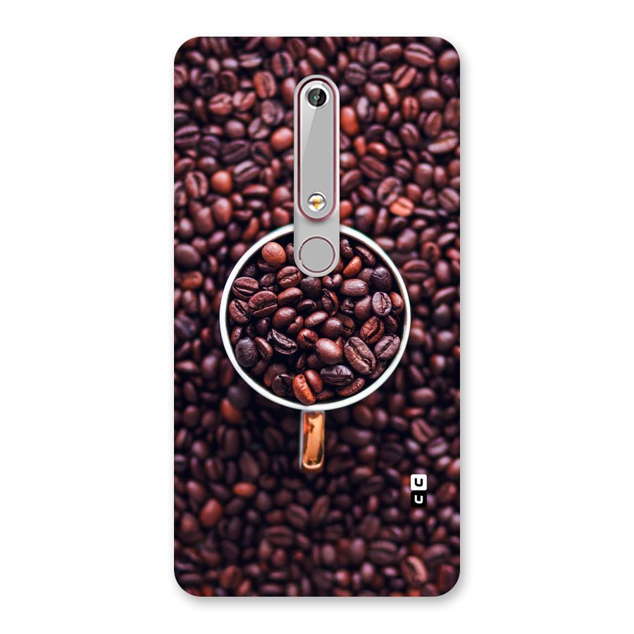 Focus Coffee Beans Back Case for Nokia 6.1