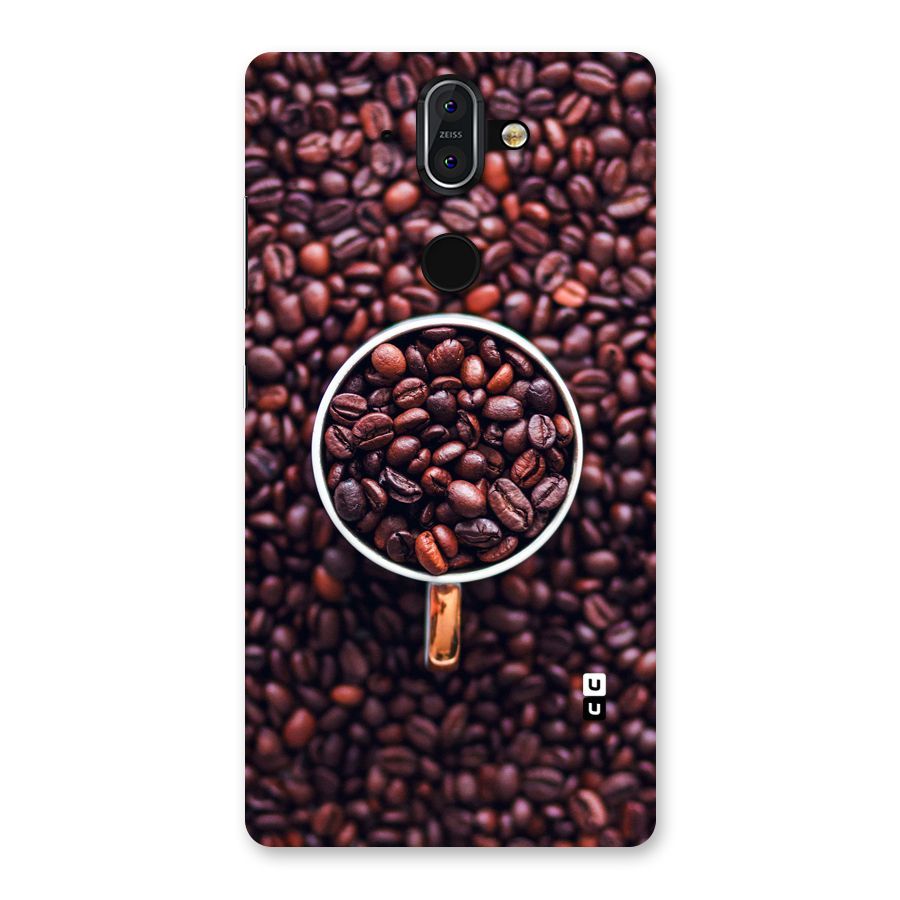 Focus Coffee Beans Back Case for Nokia 8 Sirocco