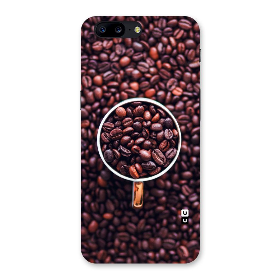 Focus Coffee Beans Back Case for OnePlus 5