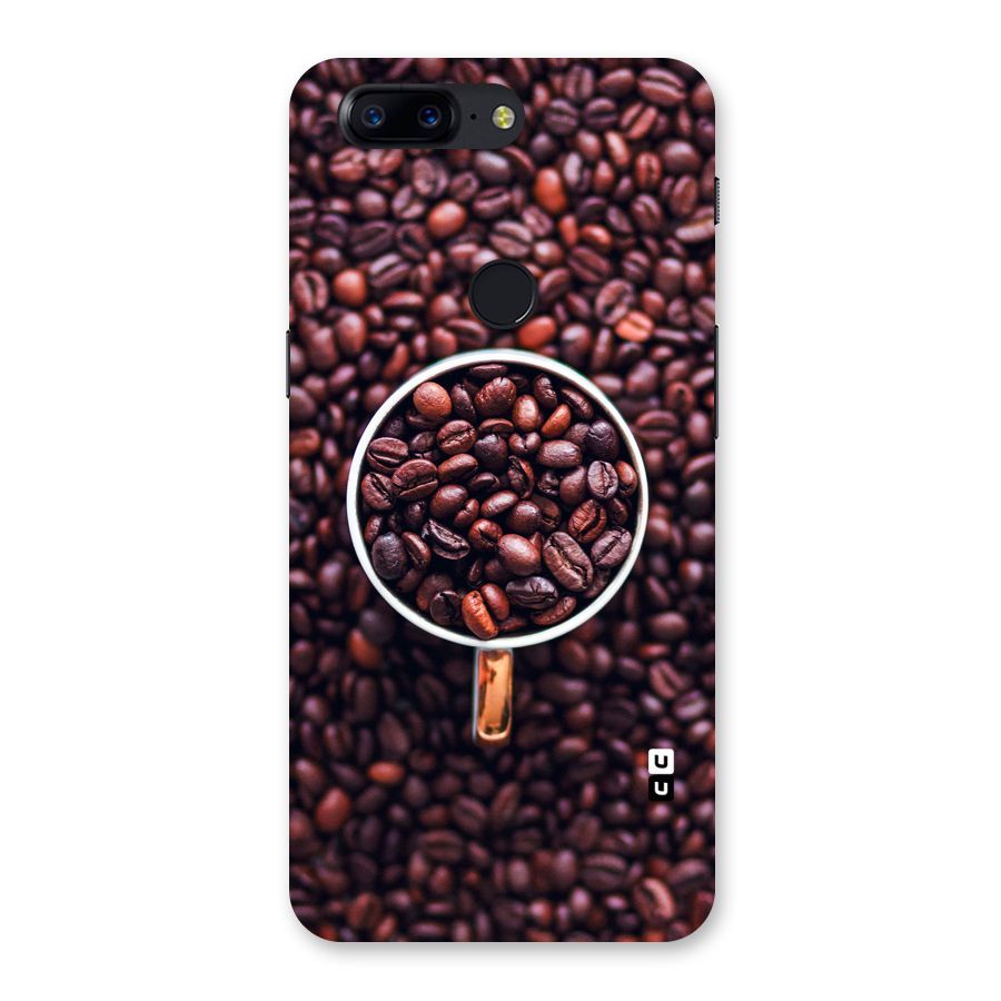 Focus Coffee Beans Back Case for OnePlus 5T