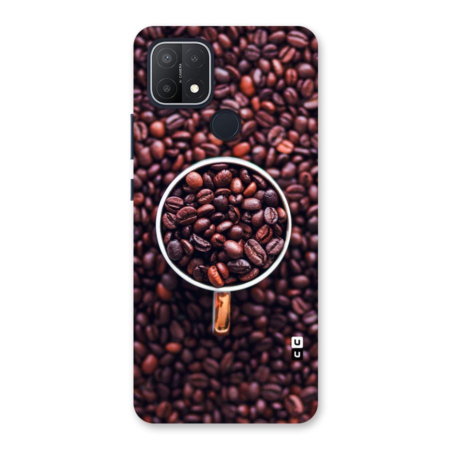 Focus Coffee Beans Back Case for Oppo A15s