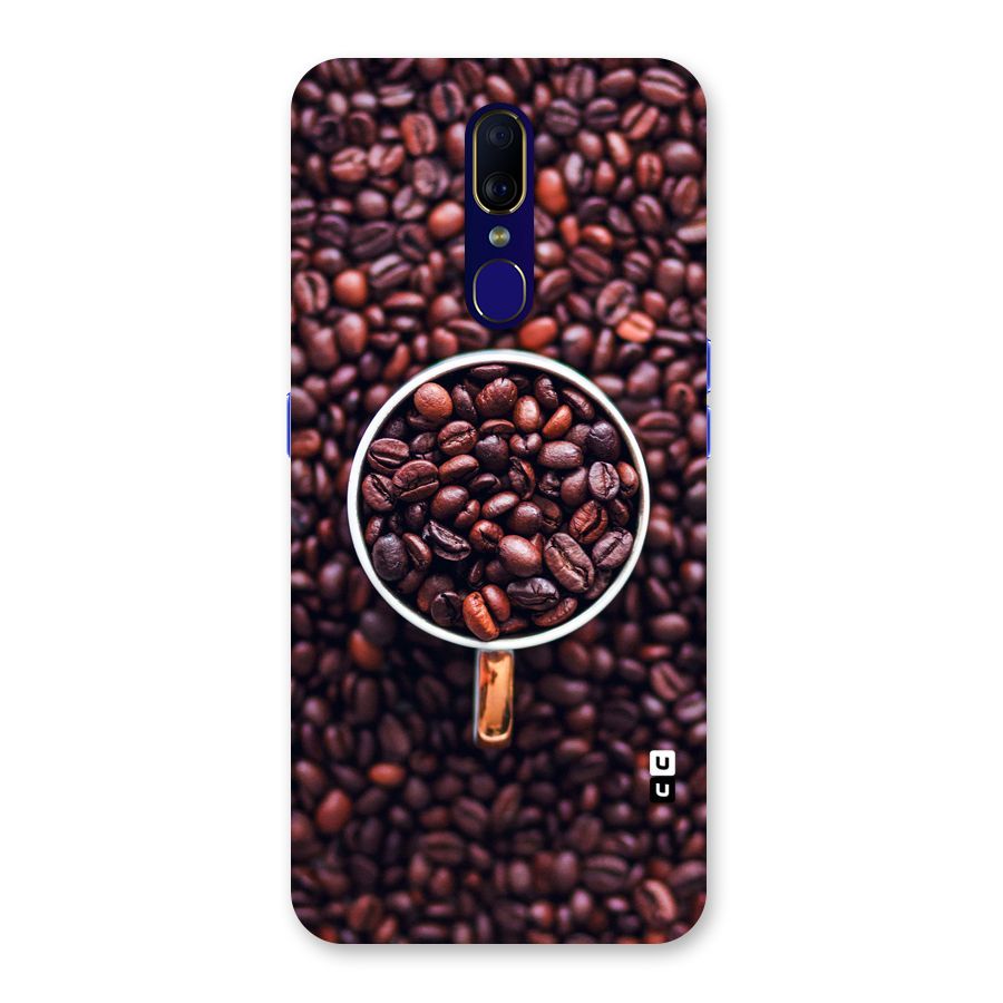 Focus Coffee Beans Back Case for Oppo F11