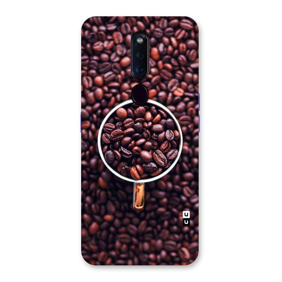 Focus Coffee Beans Back Case for Oppo F11 Pro