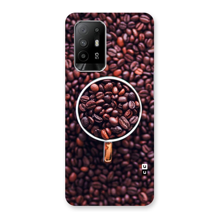 Focus Coffee Beans Back Case for Oppo F19 Pro Plus 5G