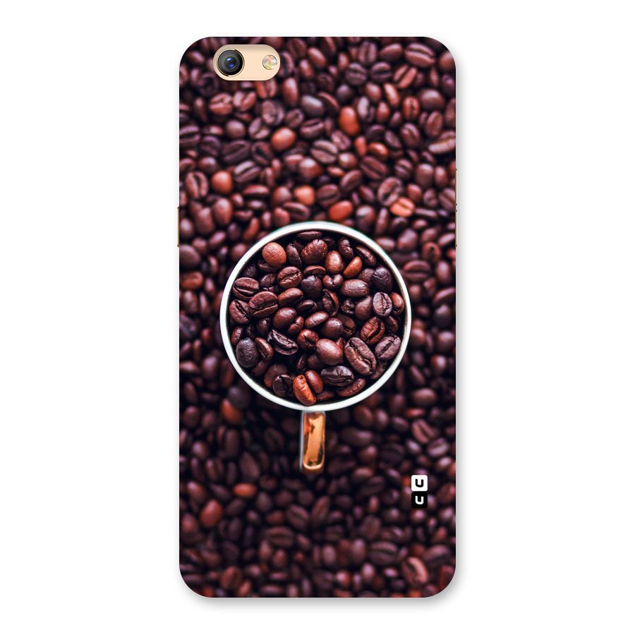Focus Coffee Beans Back Case for Oppo F3 Plus