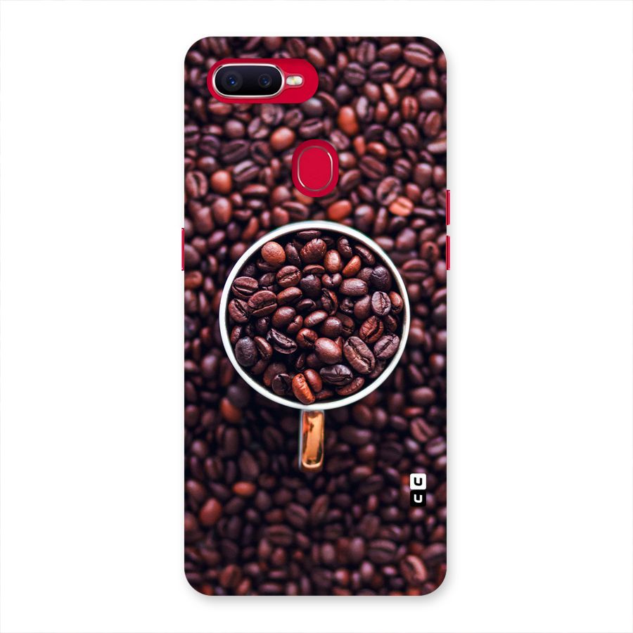 Focus Coffee Beans Back Case for Oppo F9 Pro