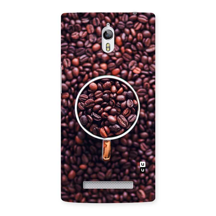 Focus Coffee Beans Back Case for Oppo Find 7