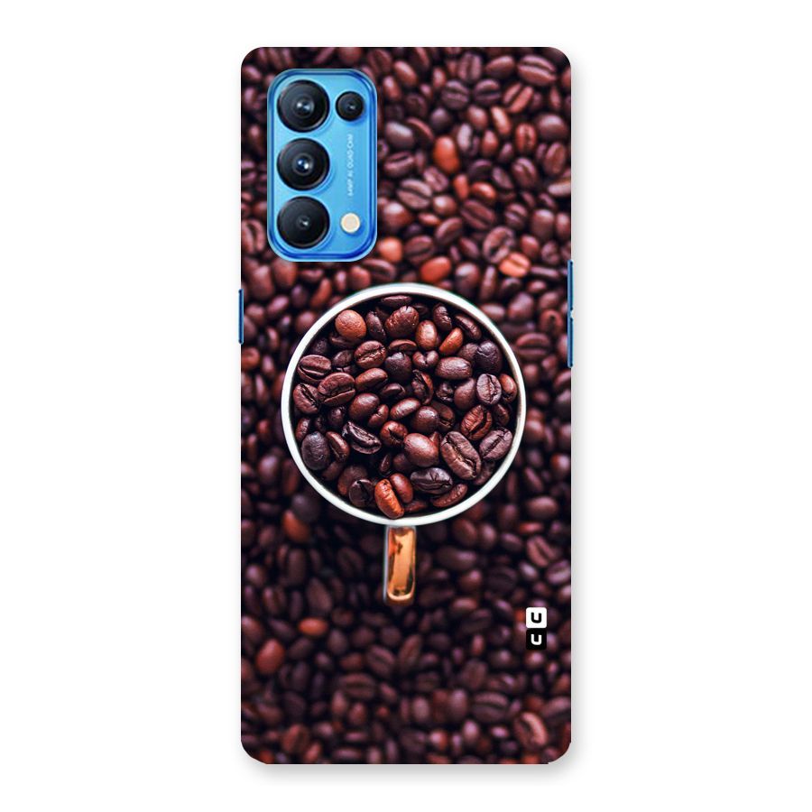 Focus Coffee Beans Back Case for Oppo Reno5 Pro 5G