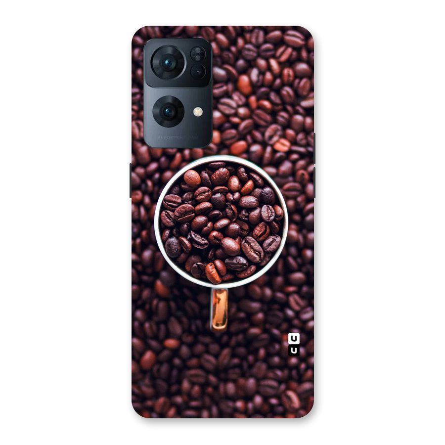 Focus Coffee Beans Back Case for Oppo Reno7 Pro 5G