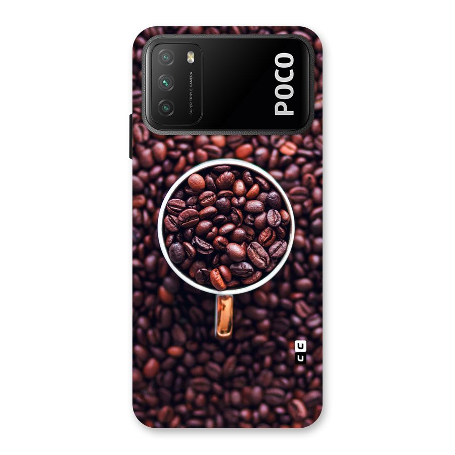 Focus Coffee Beans Back Case for Poco M3
