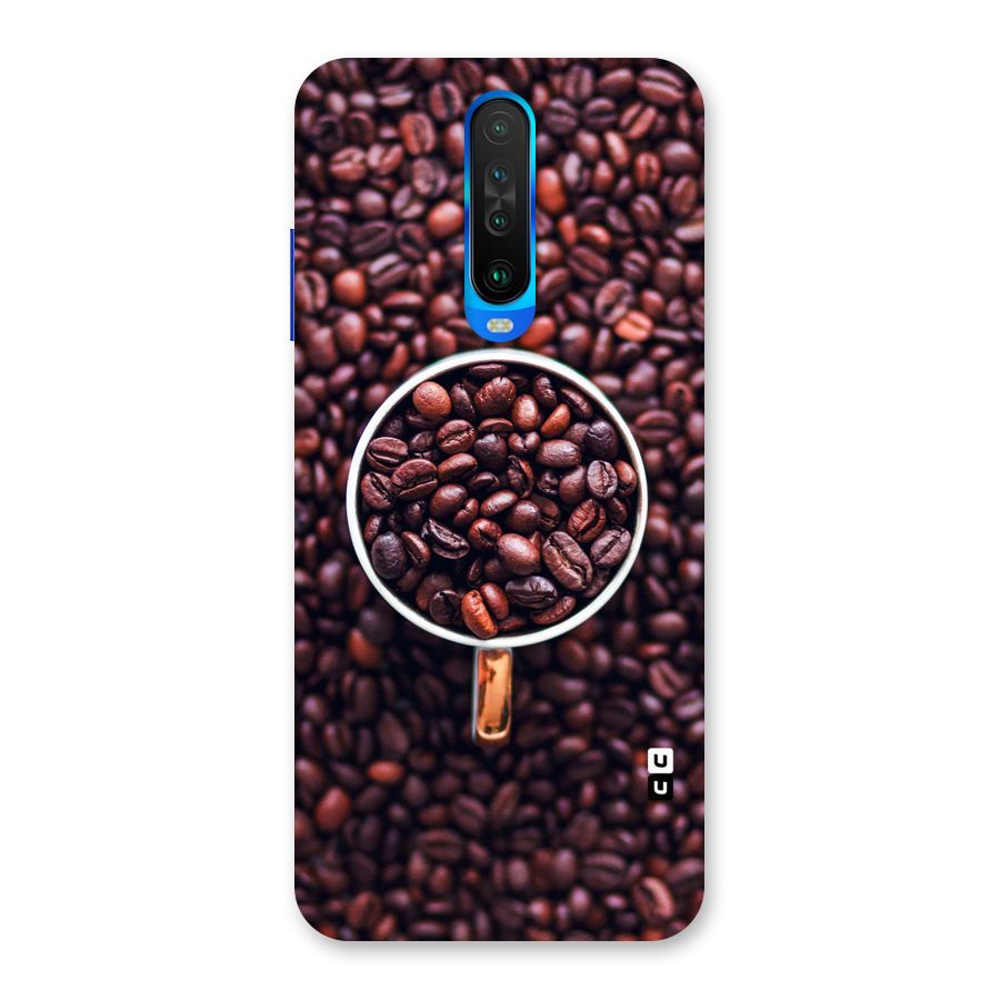 Focus Coffee Beans Back Case for Poco X2