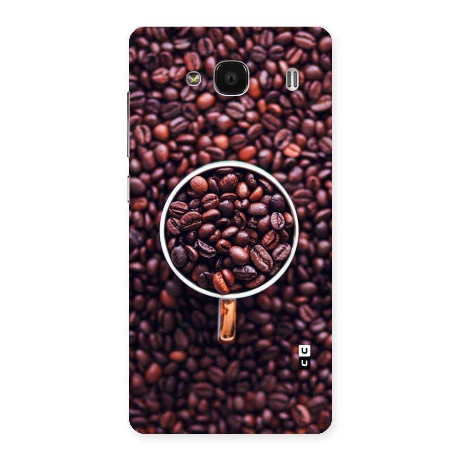 Focus Coffee Beans Back Case for Redmi 2 Prime