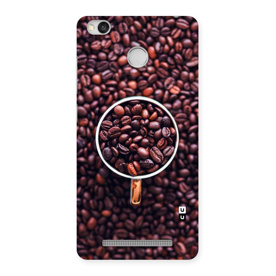 Focus Coffee Beans Back Case for Redmi 3S Prime
