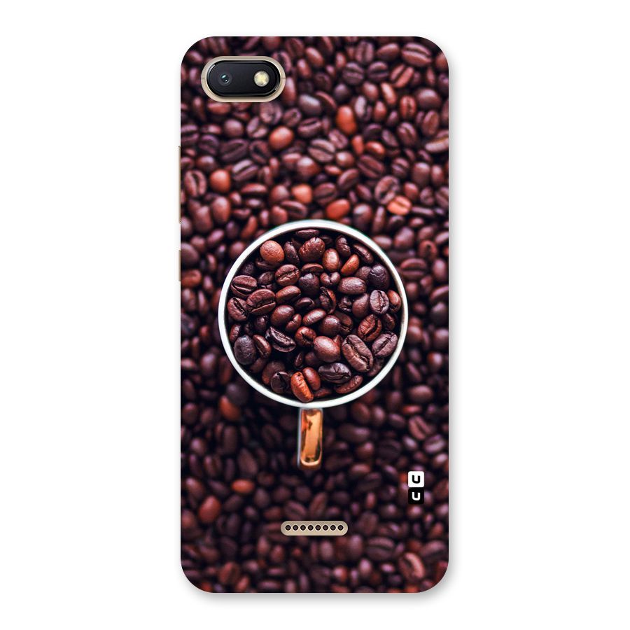 Focus Coffee Beans Back Case for Redmi 6A