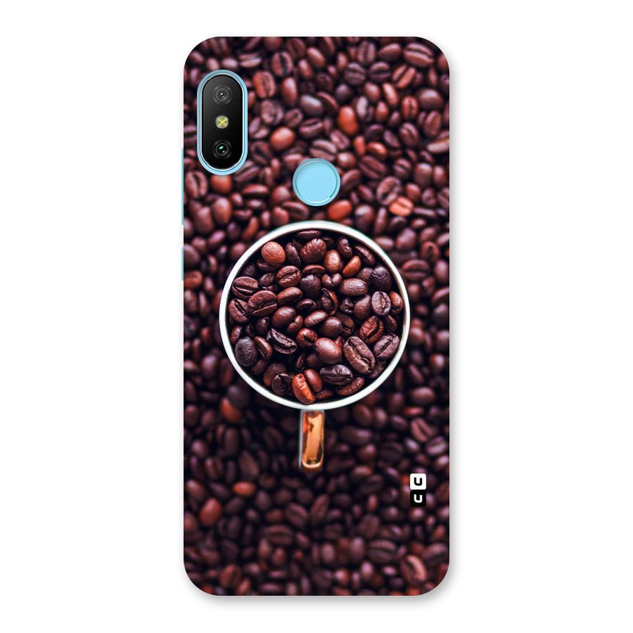 Focus Coffee Beans Back Case for Redmi 6 Pro