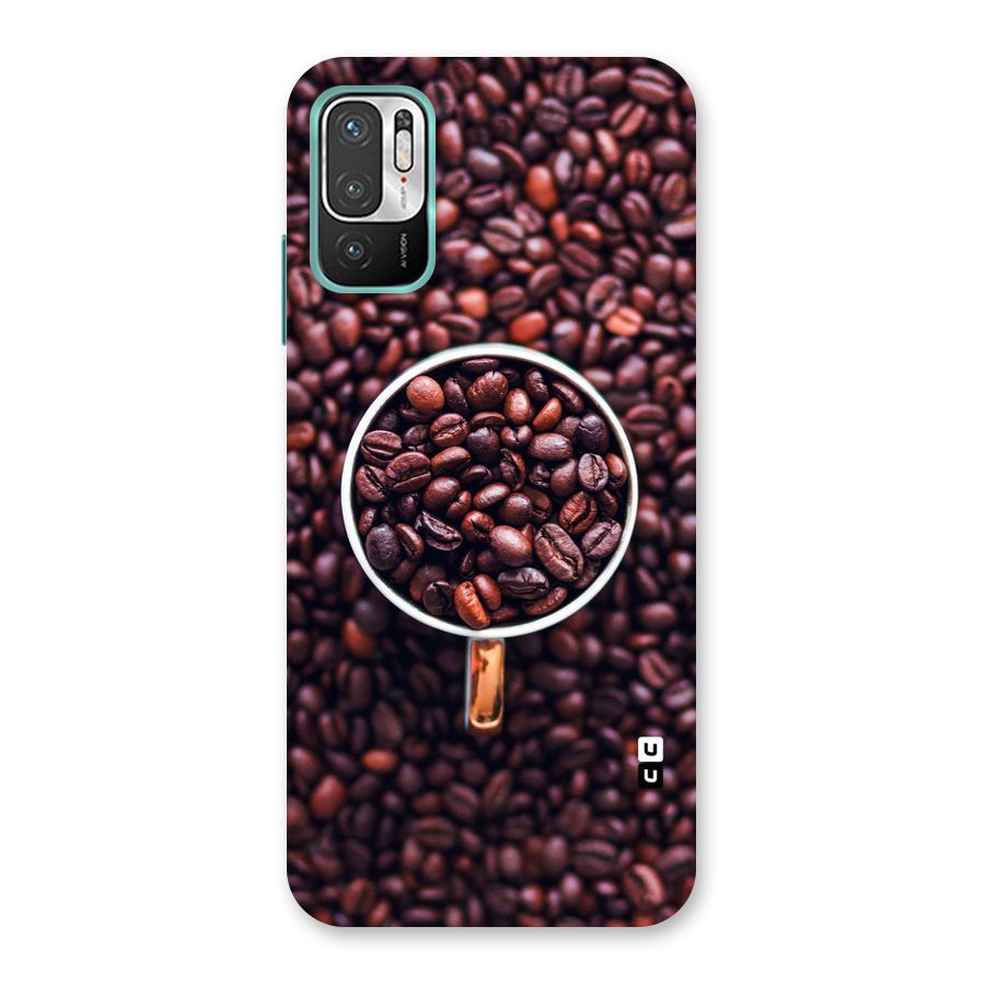 Focus Coffee Beans Back Case for Redmi Note 10T 5G