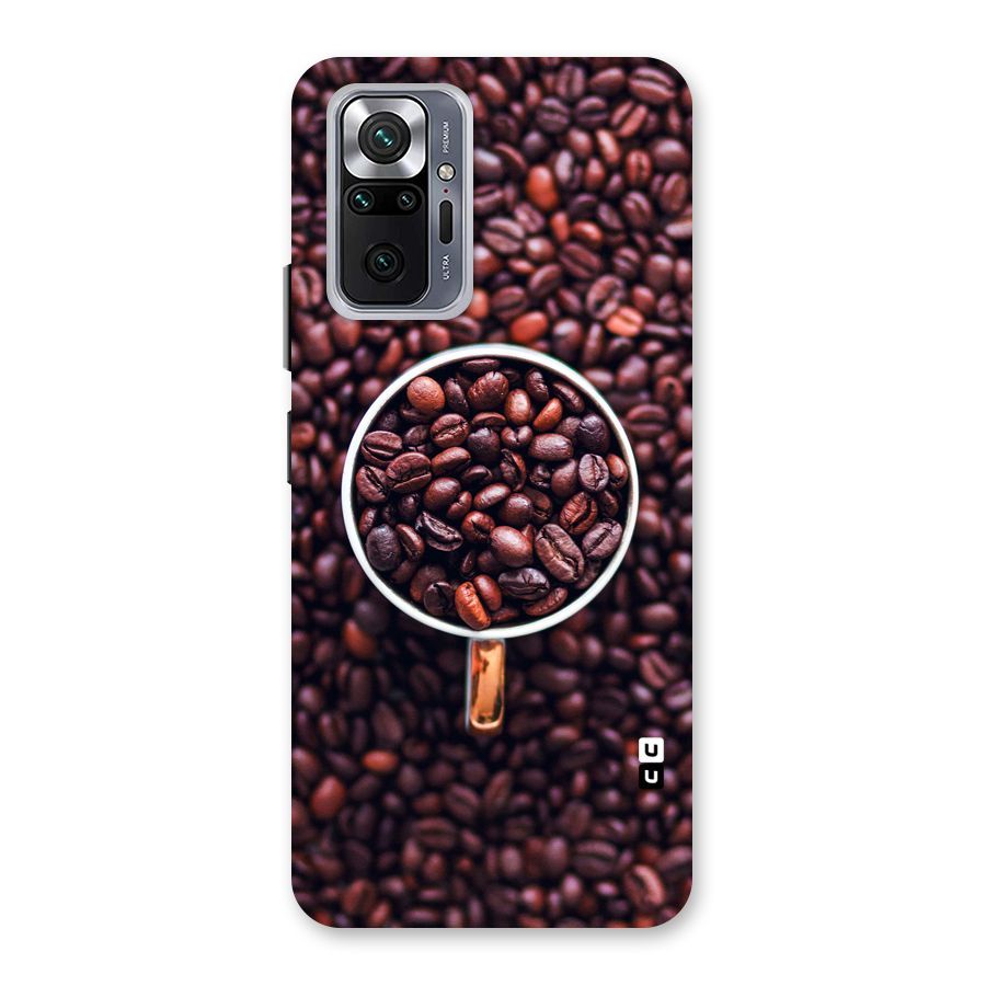 Focus Coffee Beans Back Case for Redmi Note 10 Pro Max