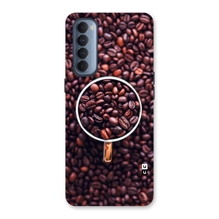 Focus Coffee Beans Back Case for Reno4 Pro