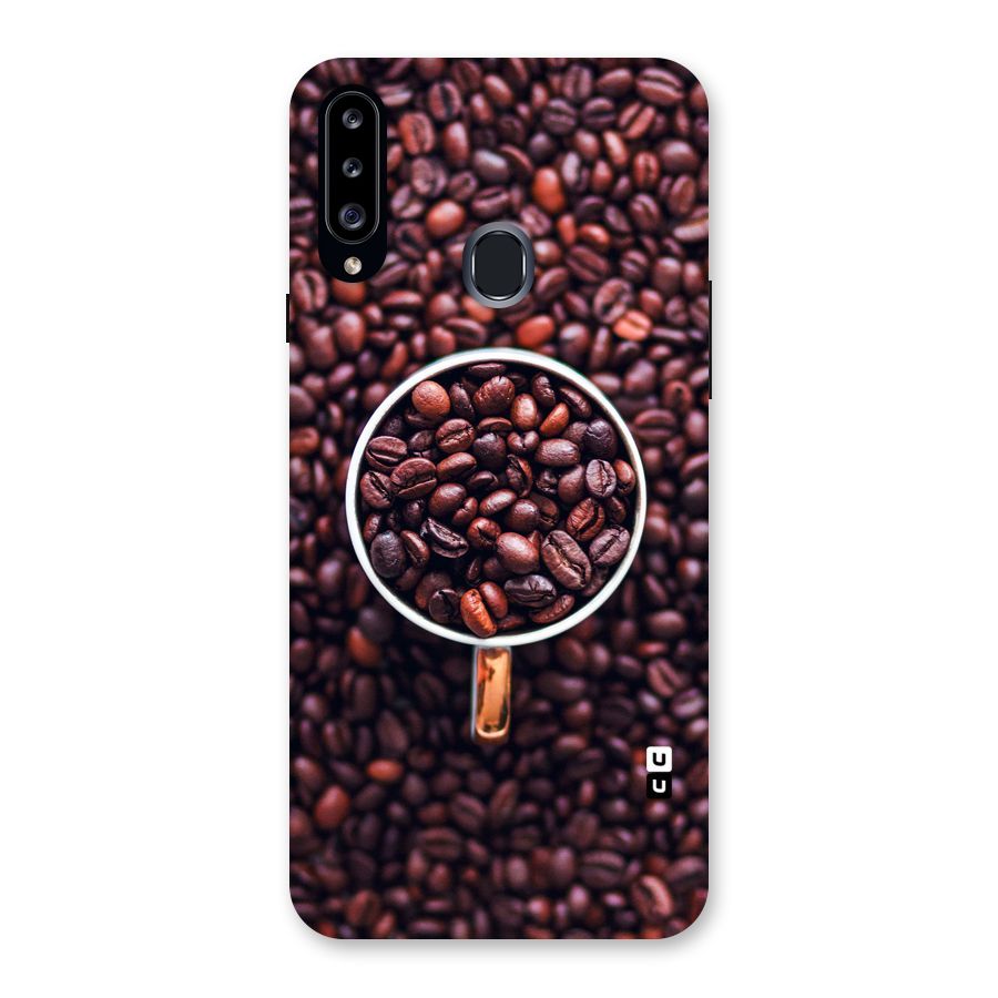 Focus Coffee Beans Back Case for Samsung Galaxy A20s