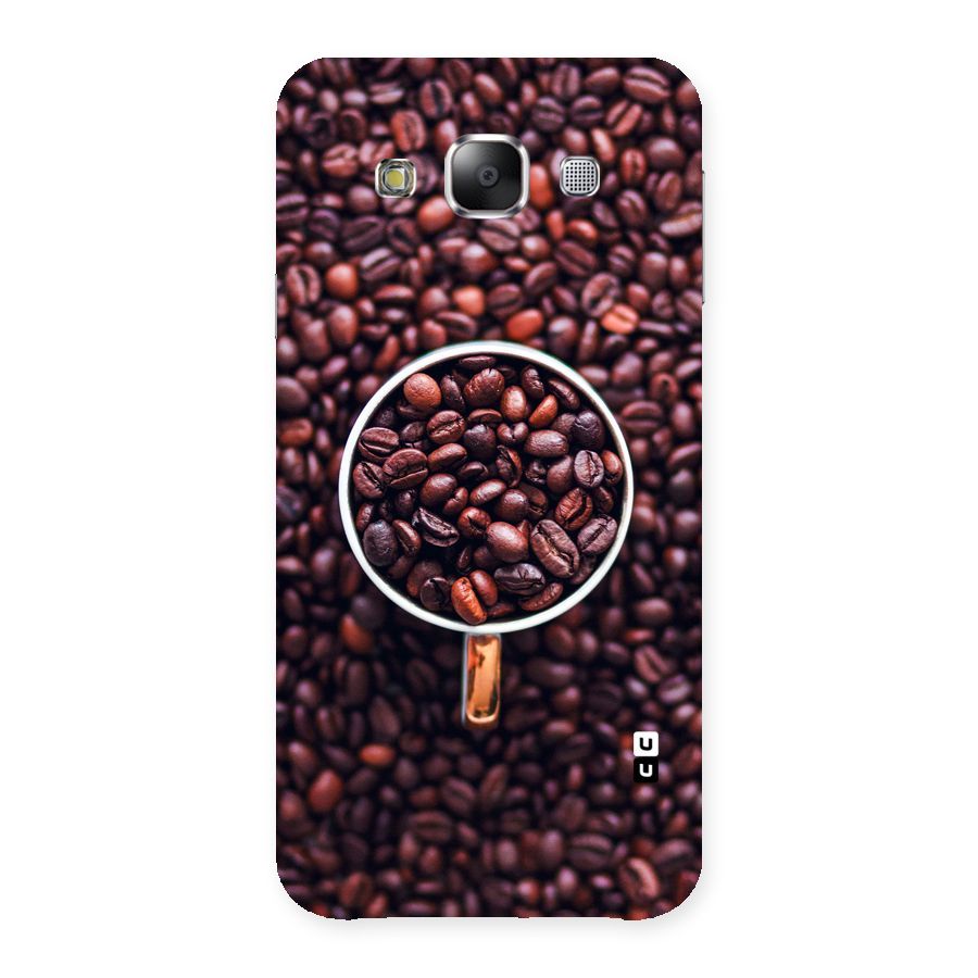 Focus Coffee Beans Back Case for Samsung Galaxy E5
