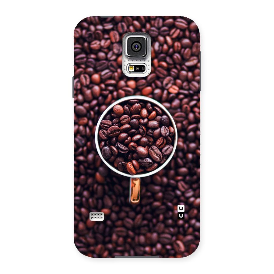 Focus Coffee Beans Back Case for Samsung Galaxy S5