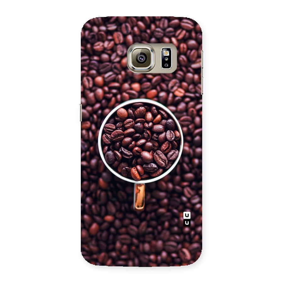 Focus Coffee Beans Back Case for Samsung Galaxy S6 Edge