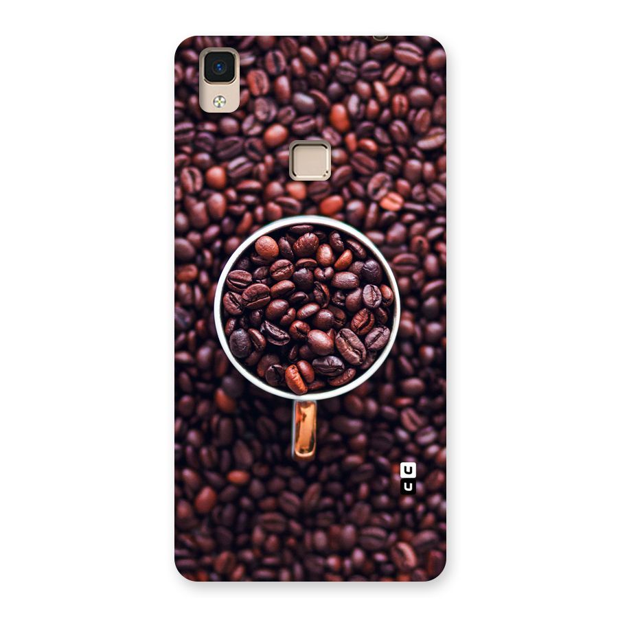 Focus Coffee Beans Back Case for V3 Max