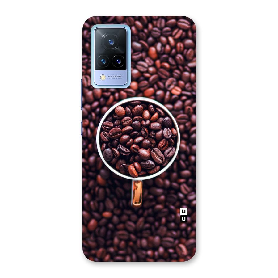 Focus Coffee Beans Back Case for Vivo V21 5G