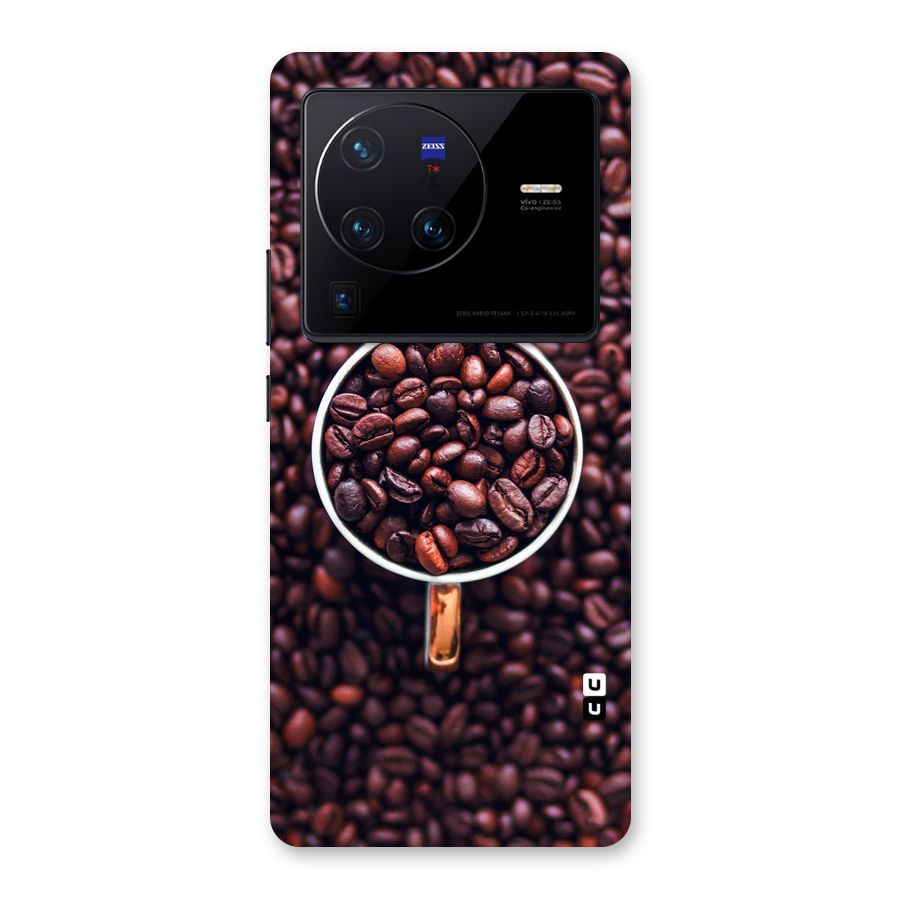 Focus Coffee Beans Back Case for Vivo X80 Pro