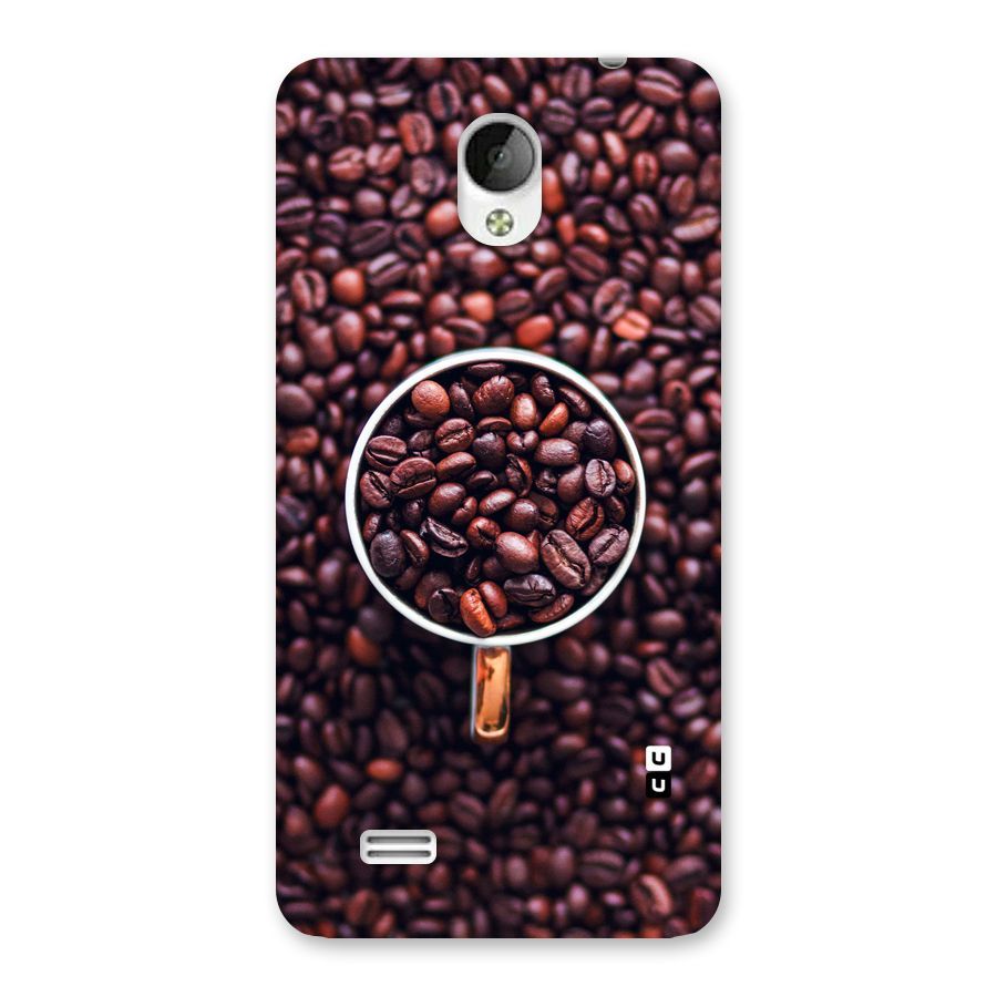 Focus Coffee Beans Back Case for Vivo Y21