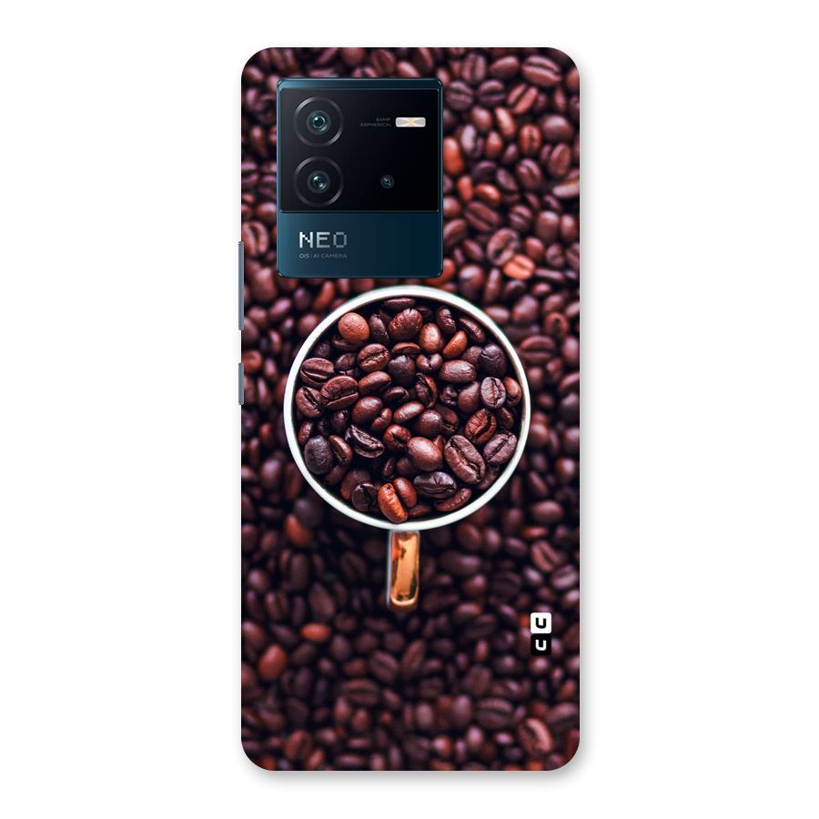 Focus Coffee Beans Back Case for Vivo iQOO Neo 6 5G