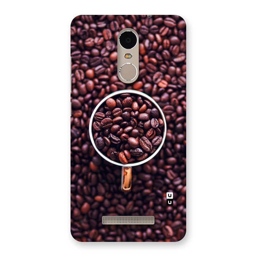 Focus Coffee Beans Back Case for Xiaomi Redmi Note 3