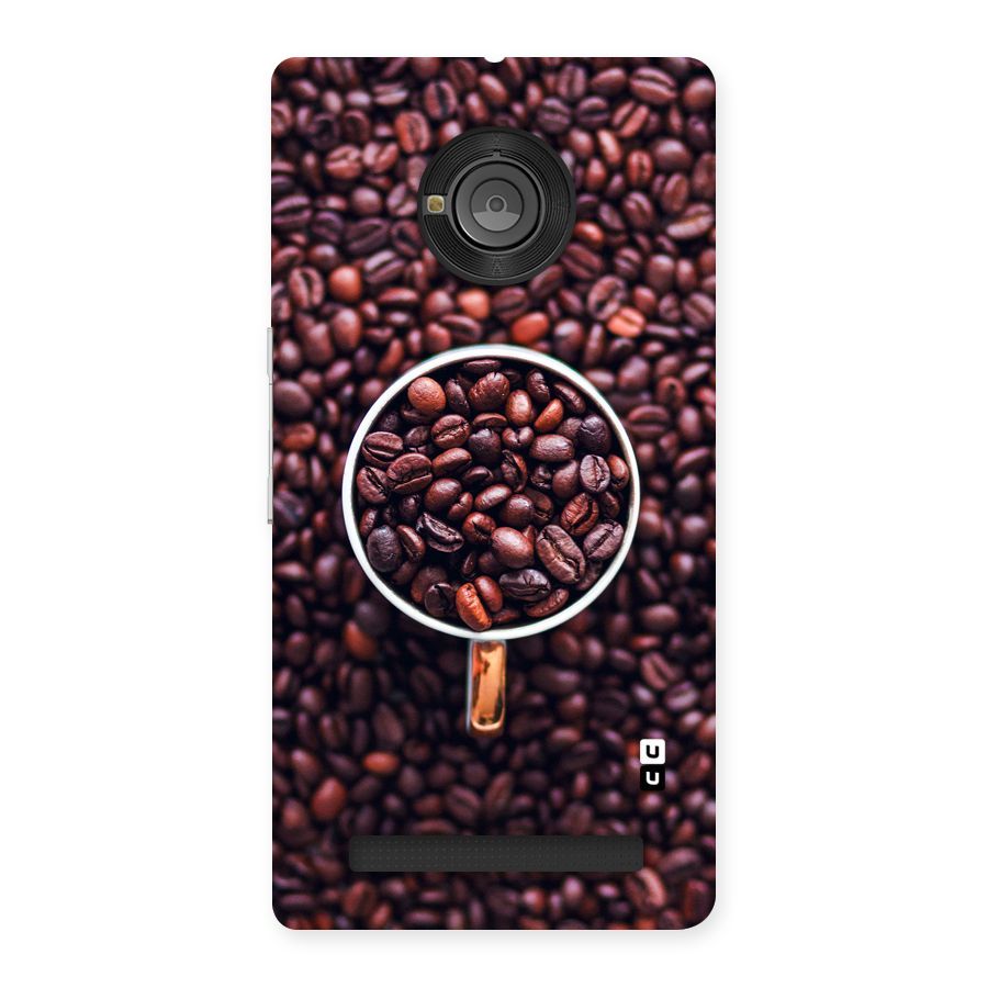 Focus Coffee Beans Back Case for Yu Yunique
