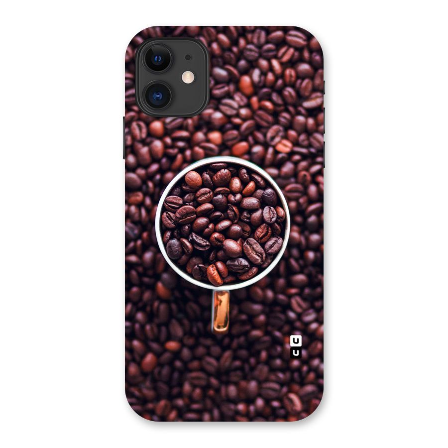 Focus Coffee Beans Back Case for iPhone 11