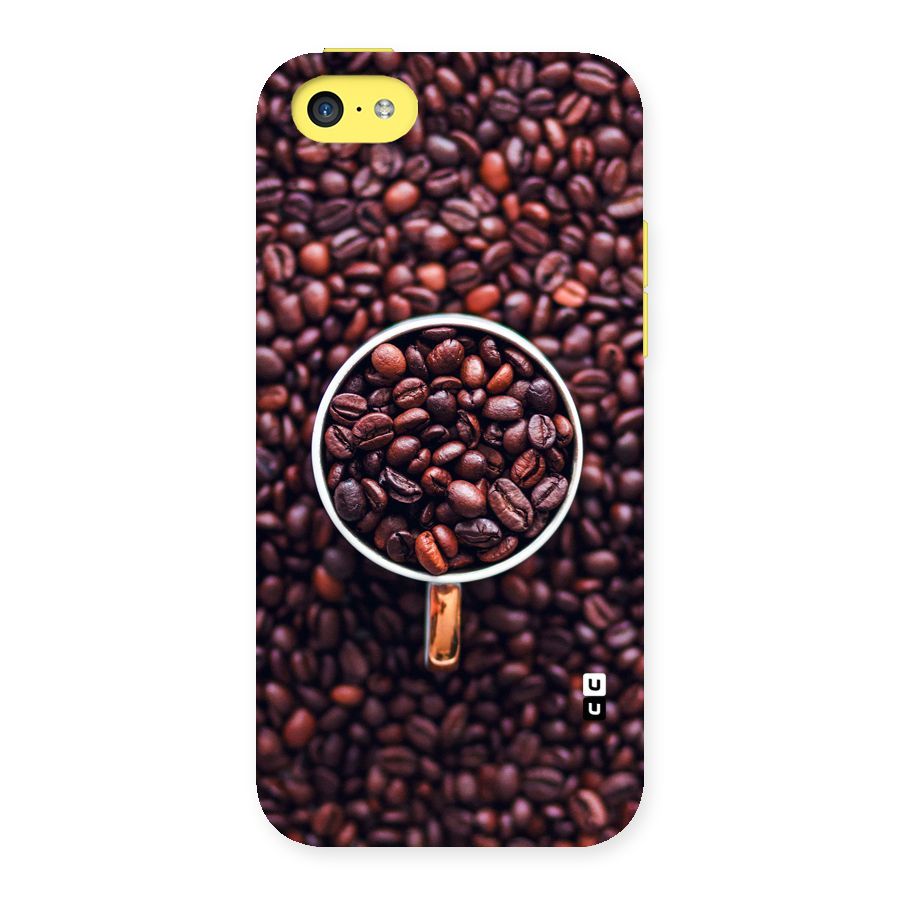Focus Coffee Beans Back Case for iPhone 5C