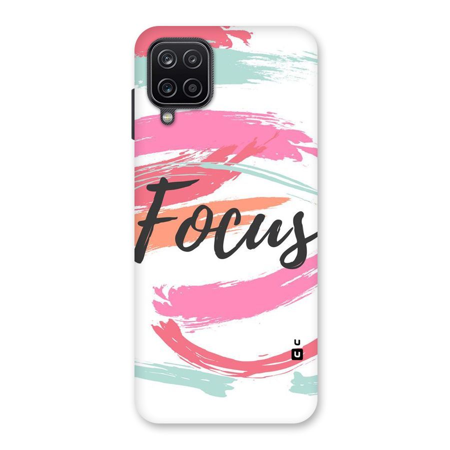 Focus Colours Back Case for Galaxy A12