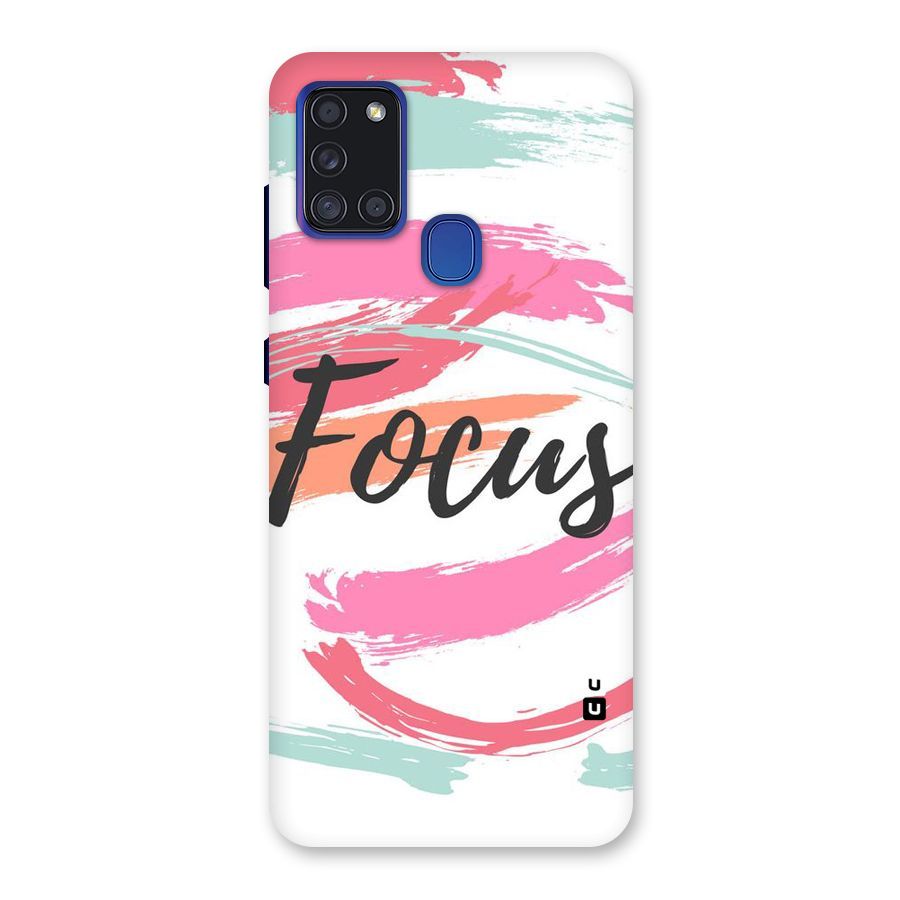 Focus Colours Back Case for Galaxy A21s
