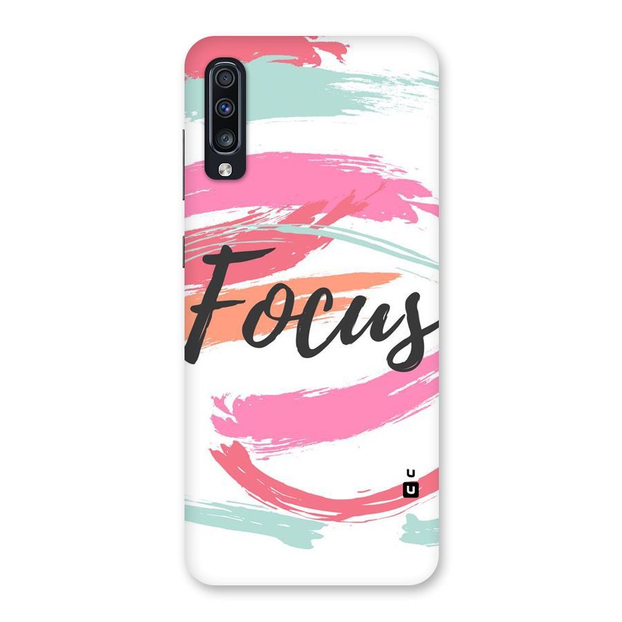 Focus Colours Back Case for Galaxy A70