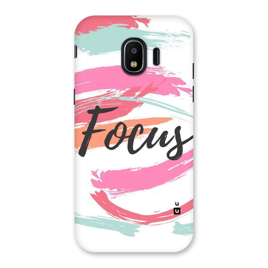 Focus Colours Back Case for Galaxy J2 Pro 2018