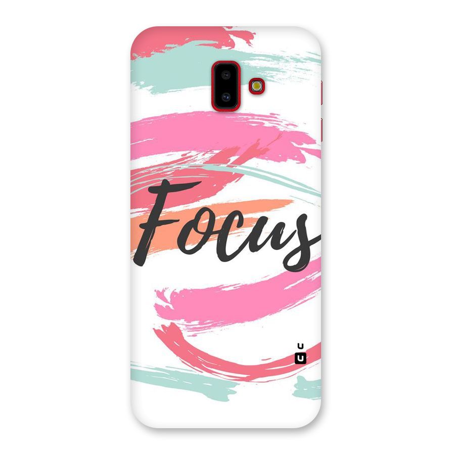 Focus Colours Back Case for Galaxy J6 Plus