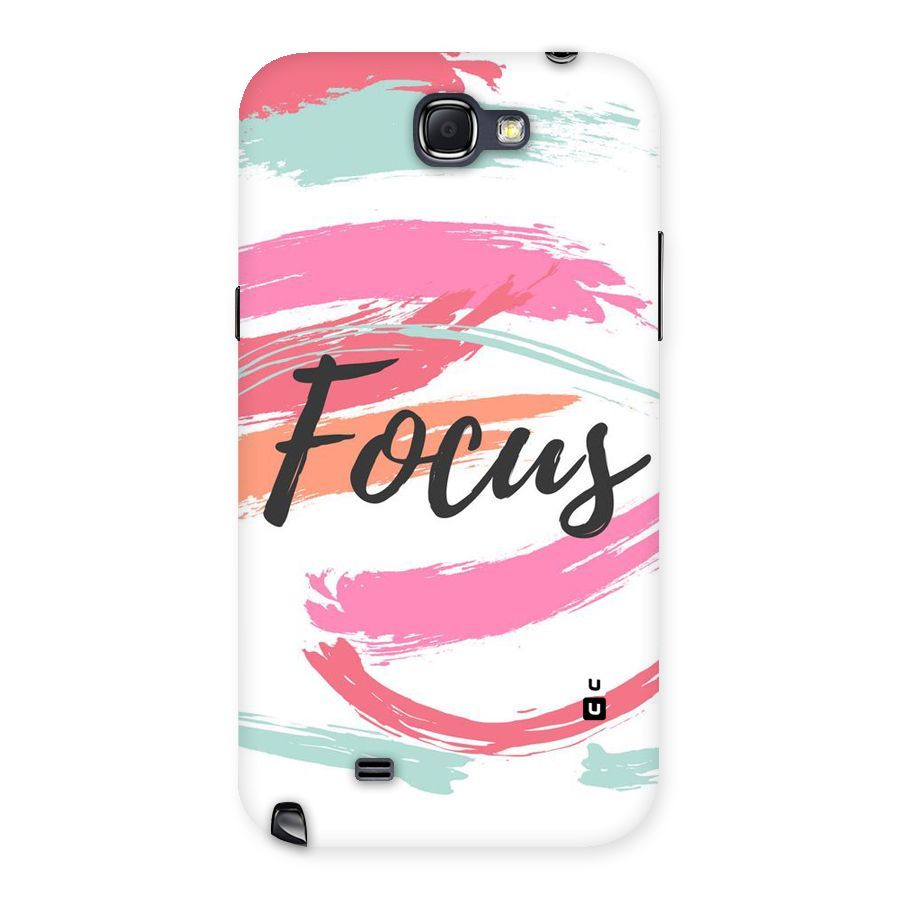 Focus Colours Back Case for Galaxy Note 2